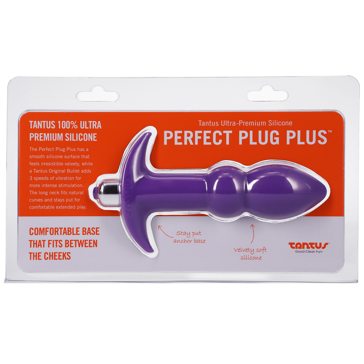 Perfect Plug Plus Vibe - Anal Plug - Tantus Anal Toys Tantus