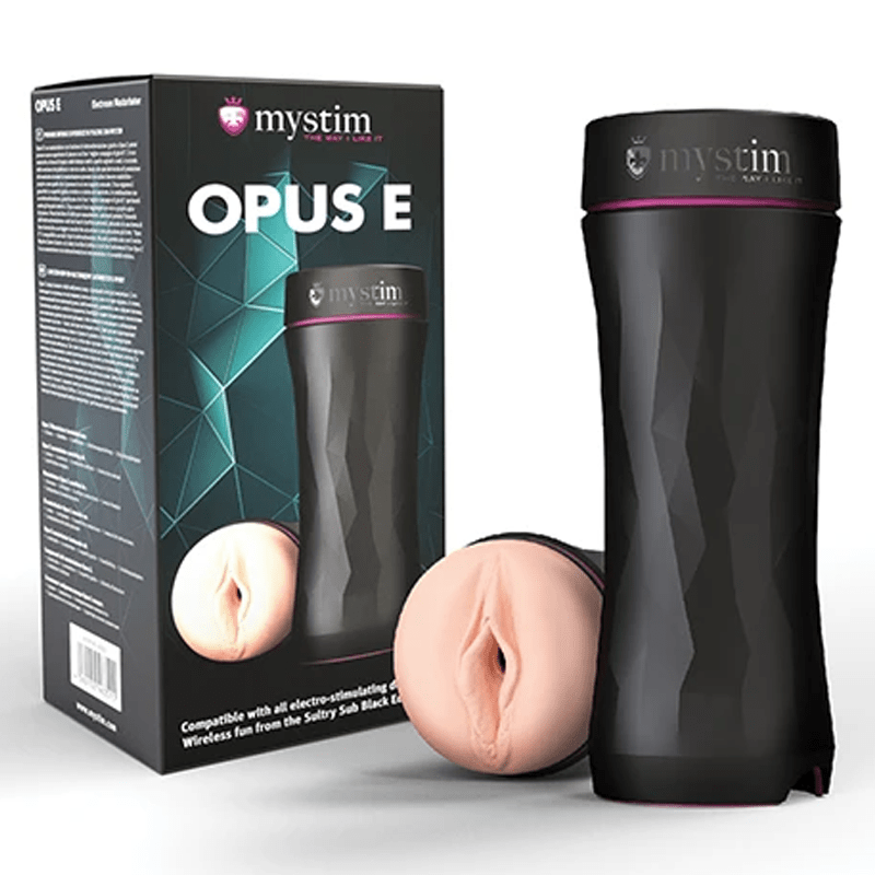 Mystim Opus E- Masturbator - Vagina Other Mystim