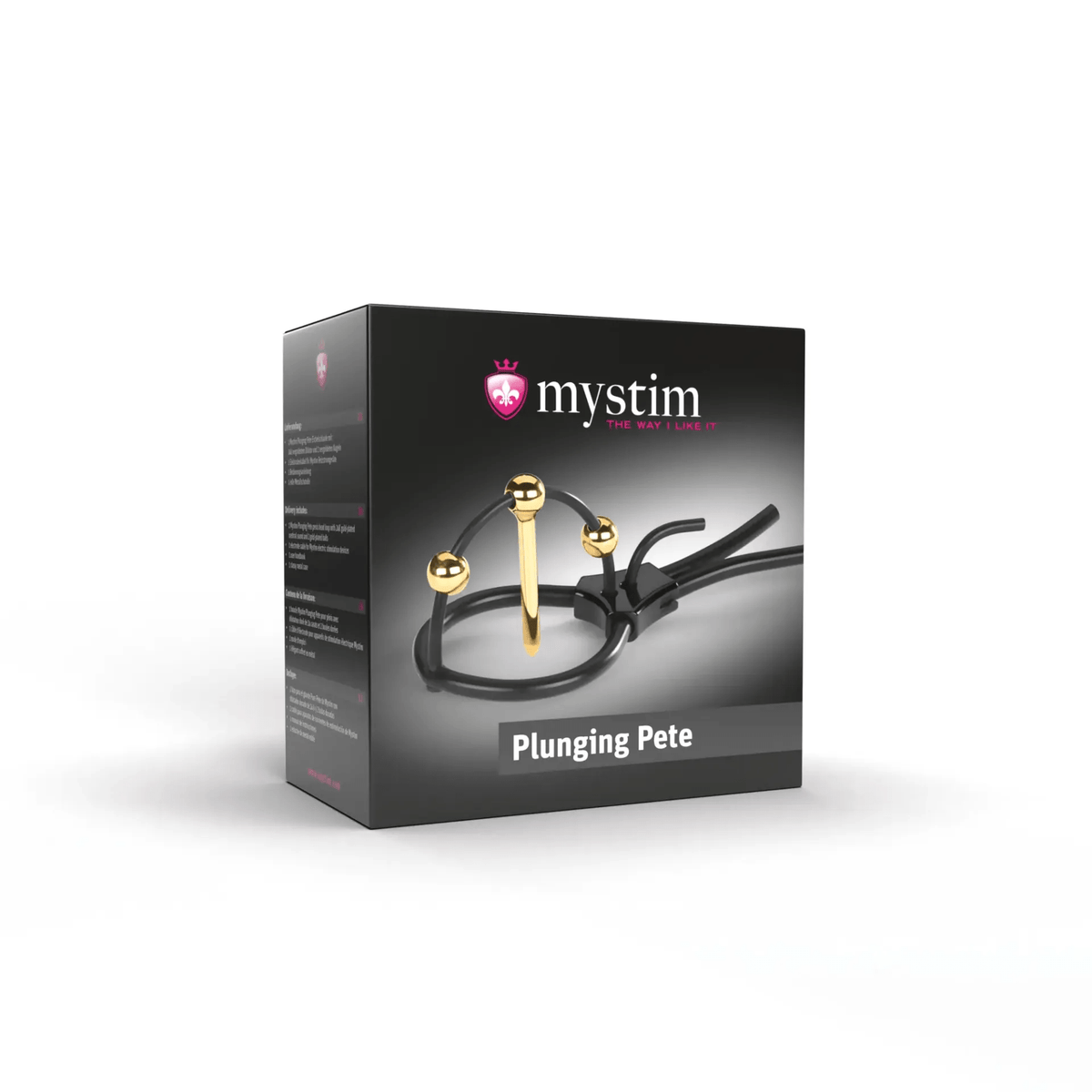 Mystim Plunging Pete - Corona Strap with Urethral Sound Other Mystim