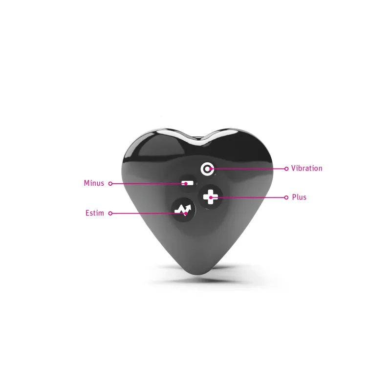 Mystim Heart's Desire eStim layonvibrator Other Mystim