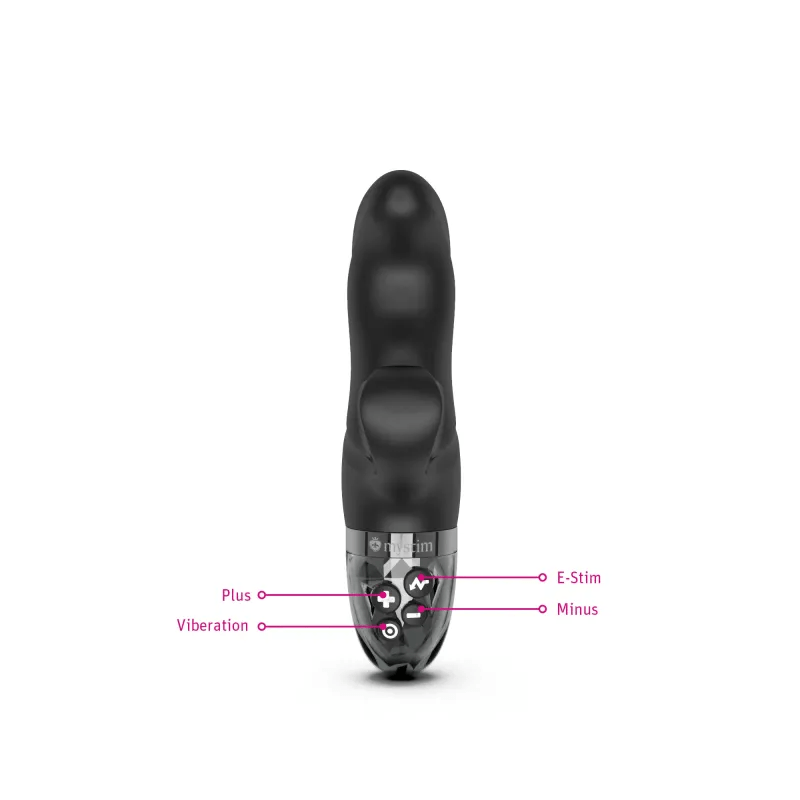 Mystim Hop Hop Bob eStimVibrator, Black Other Mystim