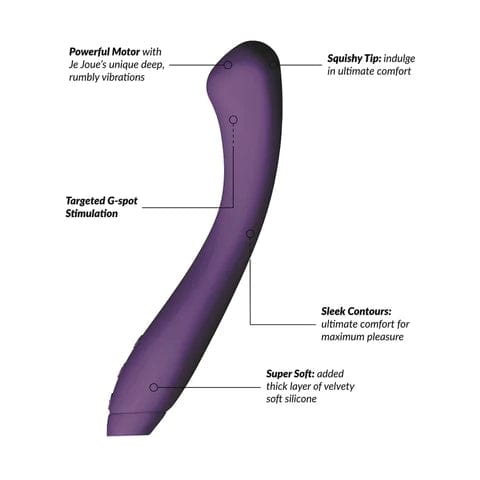 JE JOUE JUNO -  G SPOT VIBRATOR - Purple Other Je Joue