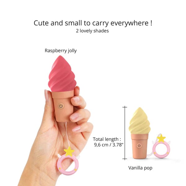 CLITORAL STIMULATOR - CAND'ICE - RASPBERRY JOLLY - LOVE to LOVE Vibrators LOVE TO LOVE