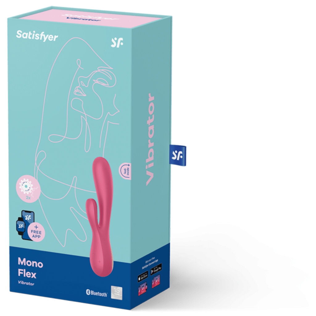 Mono Flex Double Stimulator Vibrator - Satisfyer Vibrators Satisfyer