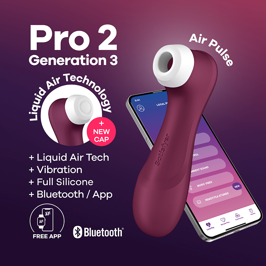 Pro 2 Generation 3 Connect App - Vibrator - Satisfyer Vibrators Satisfyer