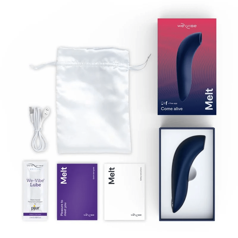 WE-VIBE MELT-  RECHARGEABLE PLEASURE AIR CLITORAL STIMULATOR Vibrators We-Vibe