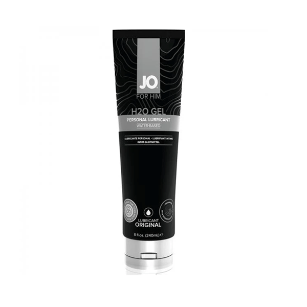 Jo For Him H2O Gel Original Water-Based Personal Lubricant Lube 8 fl. oz. / 240 ml Other JO Lubricants
