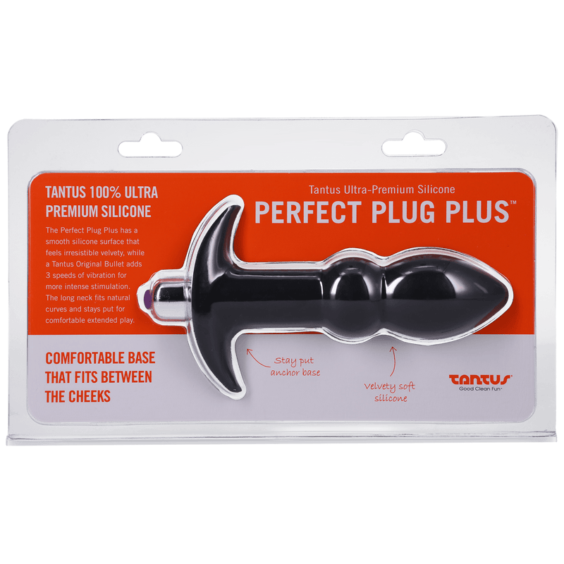 Perfect Plug Plus Vibe - Anal Plug - Tantus Anal Toys Tantus