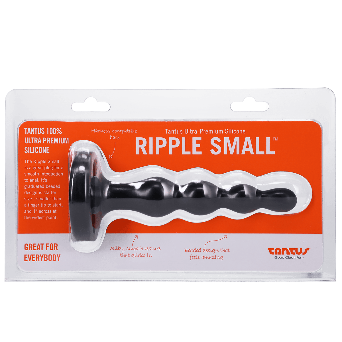 Tantus - Silicone Ripple Small Butt Plug Anals Toys Tantus