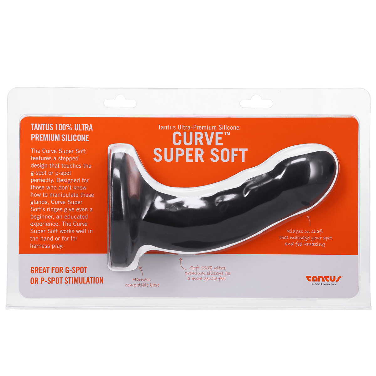 TANTUS Curve Soft Dildo For G-Spot and P-Spot Anal Toys Tantus
