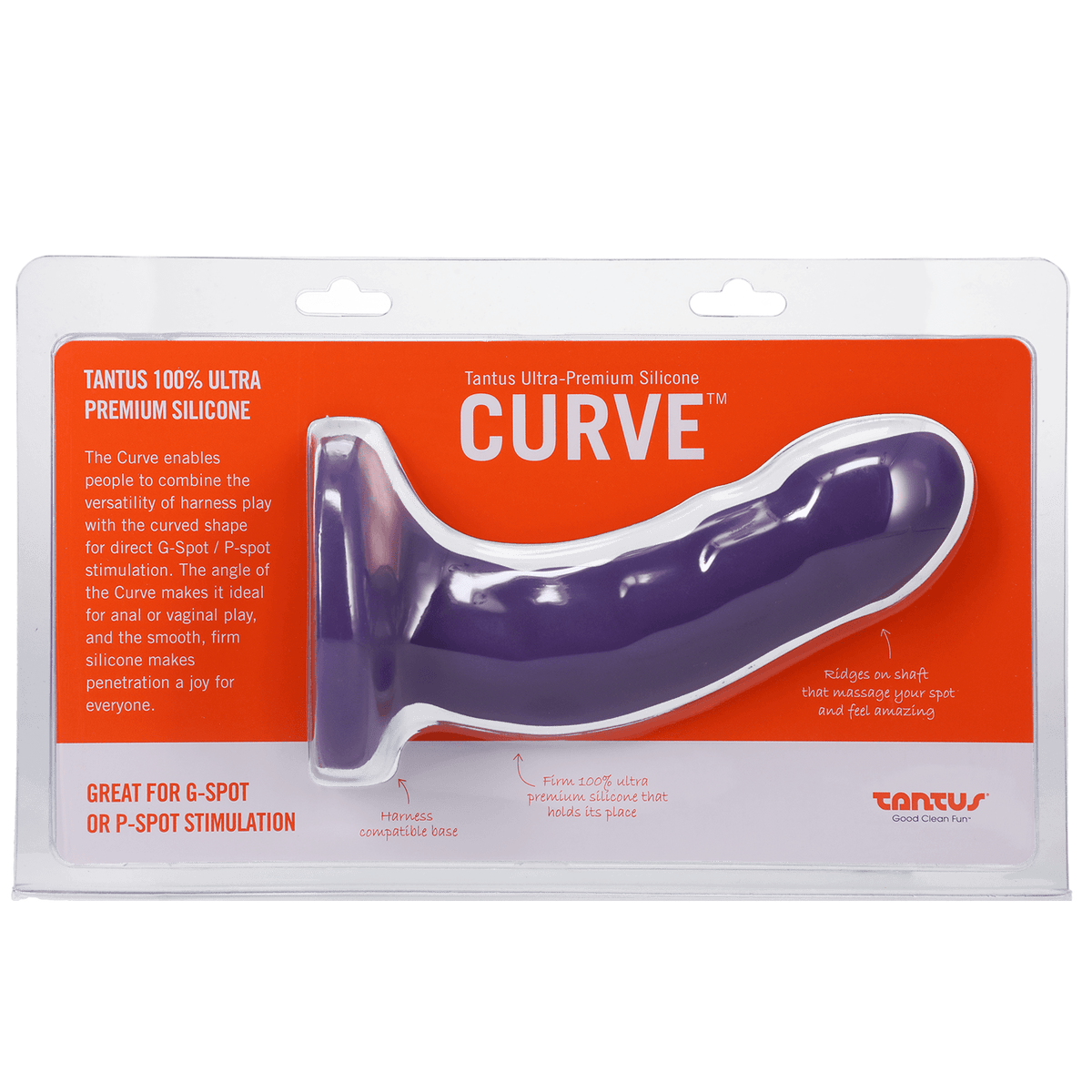 Curve Amethyst Medium - Dildo - Tantus Anal Toys Tantus