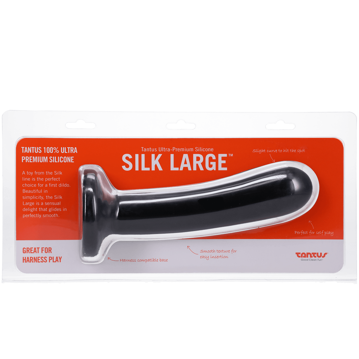 TANTUS Silk Large Onyx Medium Anals Toys Tantus