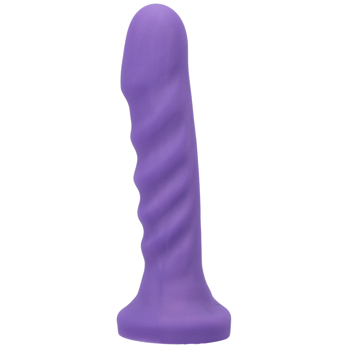 Echo Silicone Vibrator Dildo - Tantus Dongs & Dildos Tantus Midnight Purple