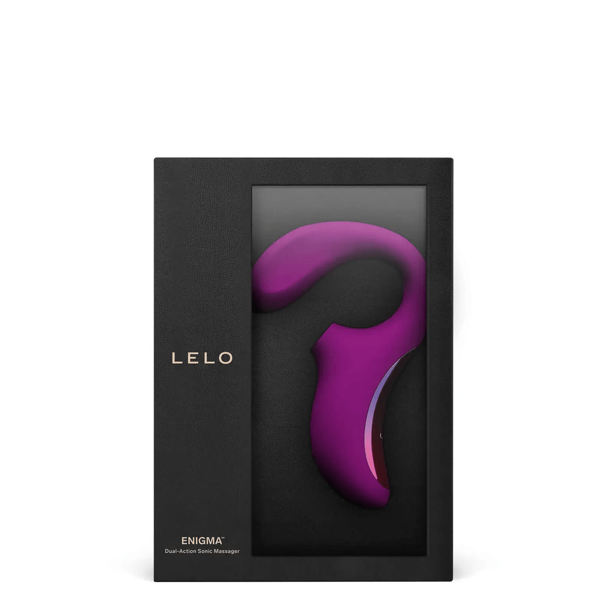 LELO ENIGMA - DUAL STIMULATION SONIC MASSAGER - Deep Rose Vibrators Lelo
