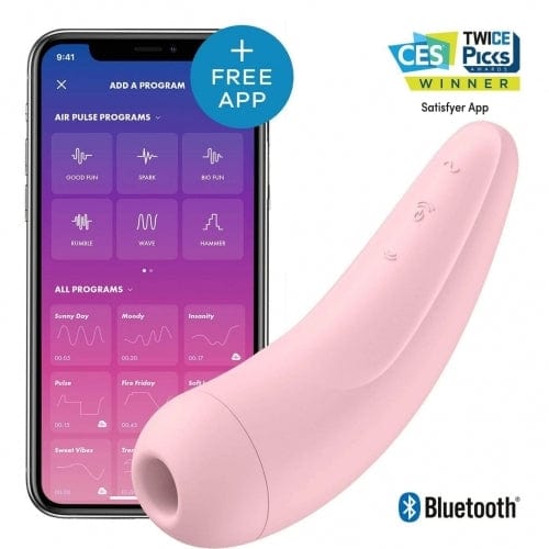 Curvy 2+ Stimulator + Vibrator - Satisfyer Vibrators Satisfyer