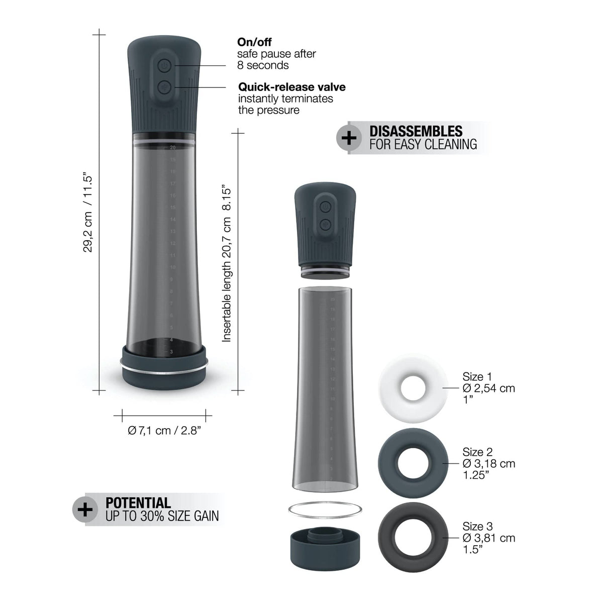 Hydro Pump - Penis Pump Pumps Dorcel