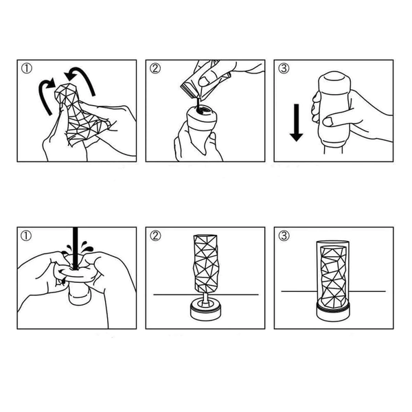 3D Polygon Male Masturbator - Tenga Other Tenga