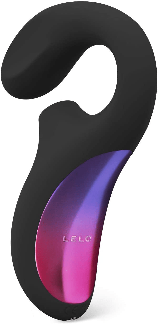 LELO ENIGMA - DUAL STIMULATION SONIC MASSAGER - BLACK Vibrators Lelo