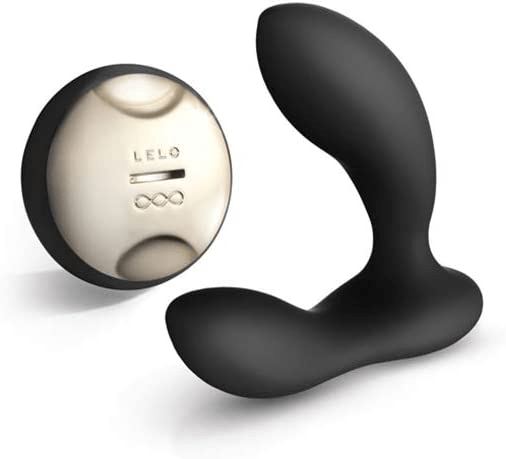 LELO Hugo Remote Controlled Prostate Vibrator - Black For Him Lelo