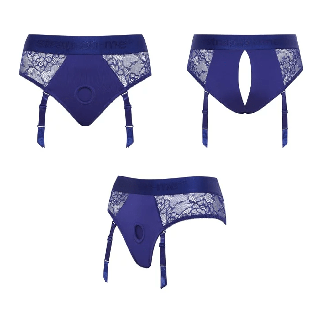 HARNESS LINGERIE DIVA - L - NIGHT BLUE Strap-Ons & Harnesses STRAP-ON-ME