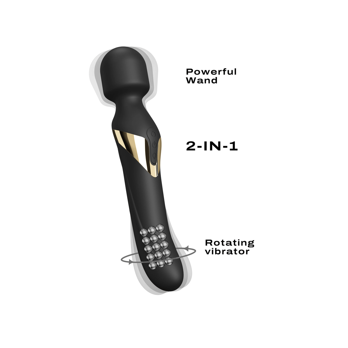 Dual Orgasms Gold - Clitoral Stimulator - Dorcel Vibrators Dorcel