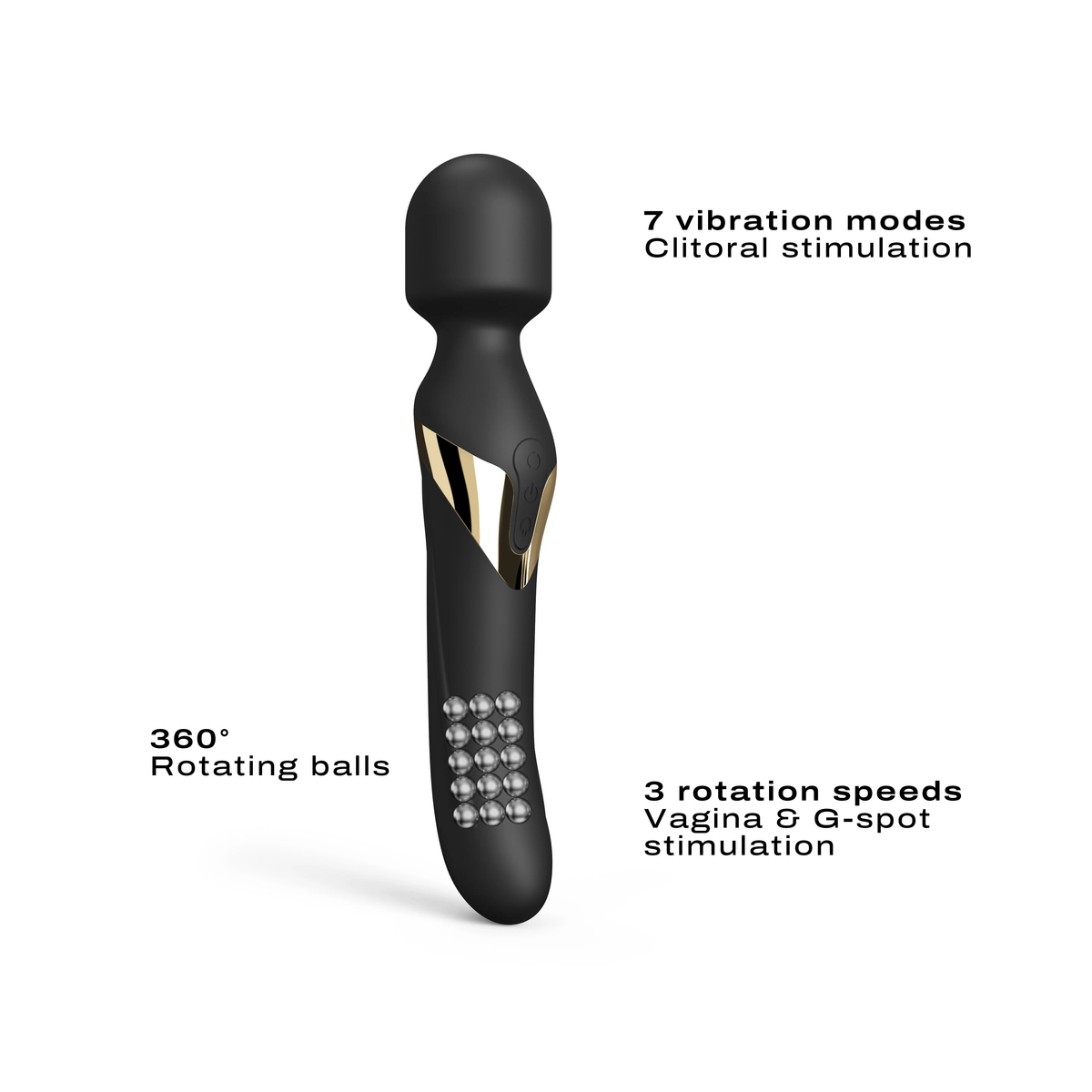 Dual Orgasms Gold - Clitoral Stimulator - Dorcel Vibrators Dorcel