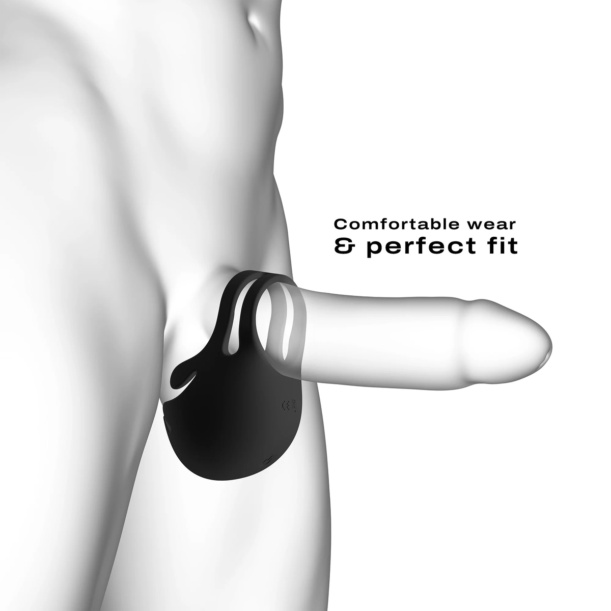 FUN BAG - Balls Vibration Penis Ring For Him Dorcel