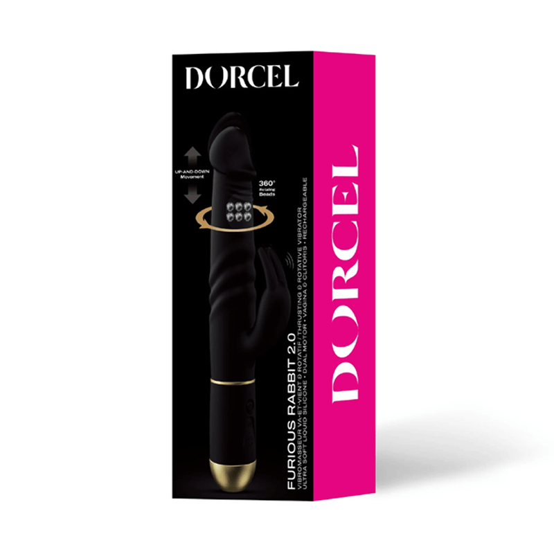 Furious Rabbit 2.0 - A 3-in-1 Vibrator - Dorcel Vibrators Dorcel