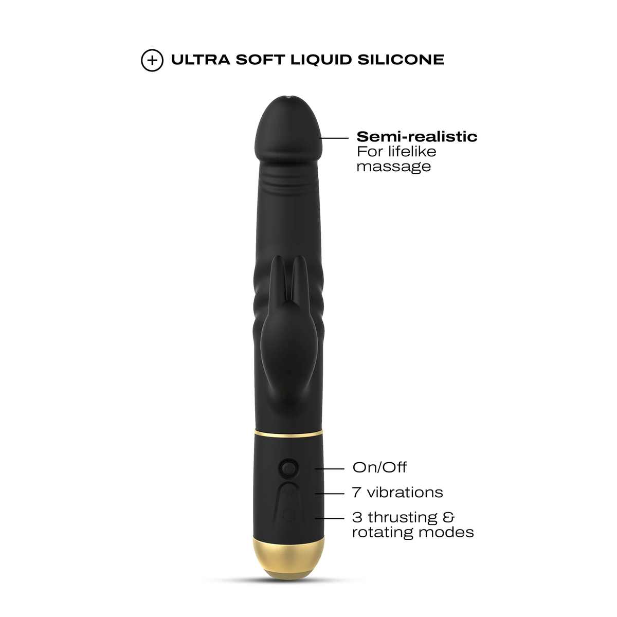 Furious Rabbit 2.0 - A 3-in-1 Vibrator - Dorcel Vibrators Dorcel