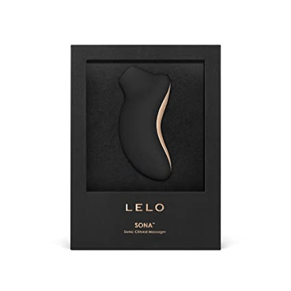 LELO SONA Sonic Clitoris Stimulator - Black Vibrators Lelo