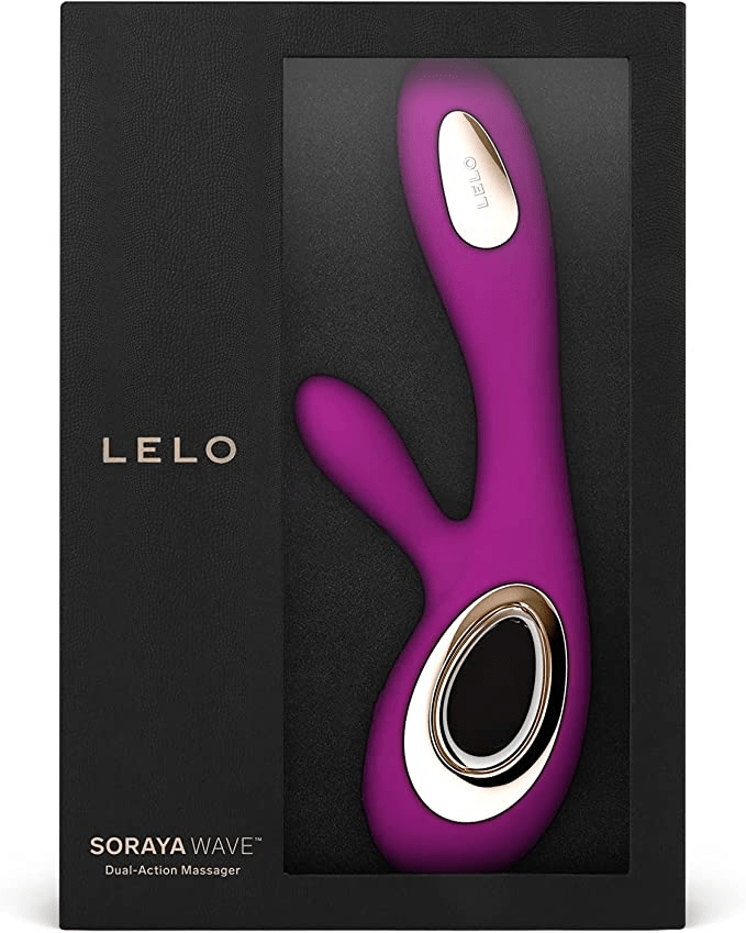 LELO SORAYA Wave Rabbit Sex Toy - Deep Rose Vibrators Lelo