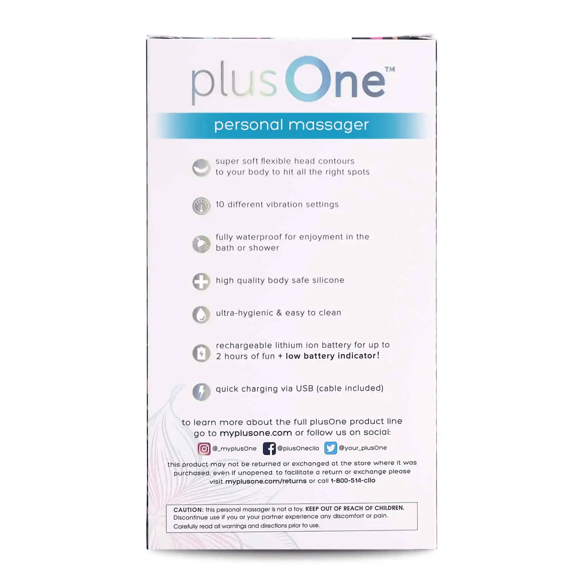 Personal Massager Vibrators plusOne