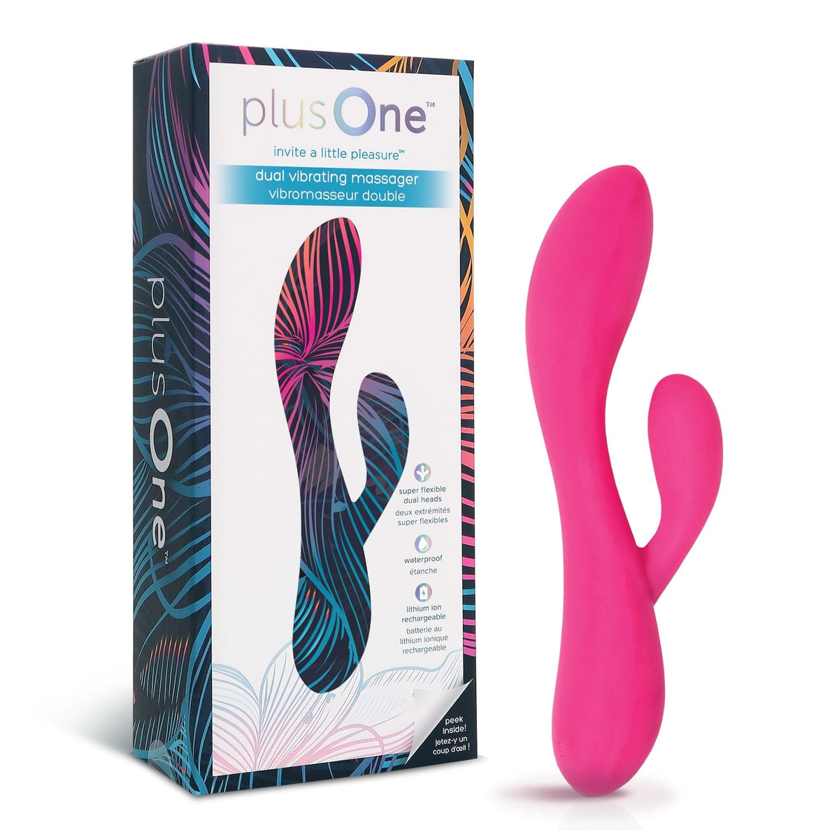 Dual Vibrating Massager - plusOne Vibrators plusOne