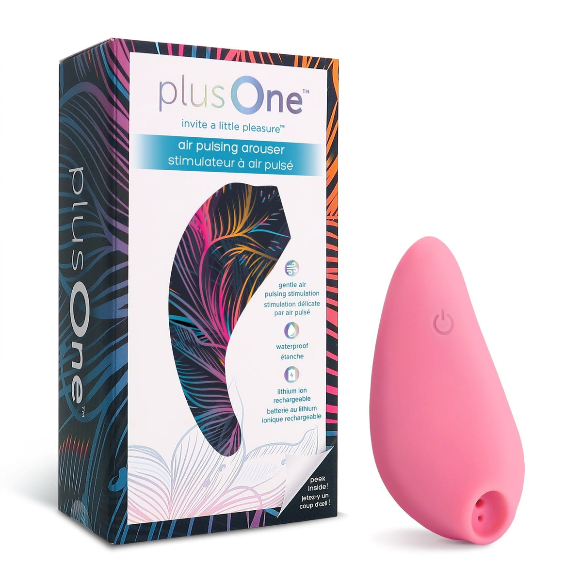 Air Pulsing Arouser Vibrator - PlusOne Vibrators plusOne