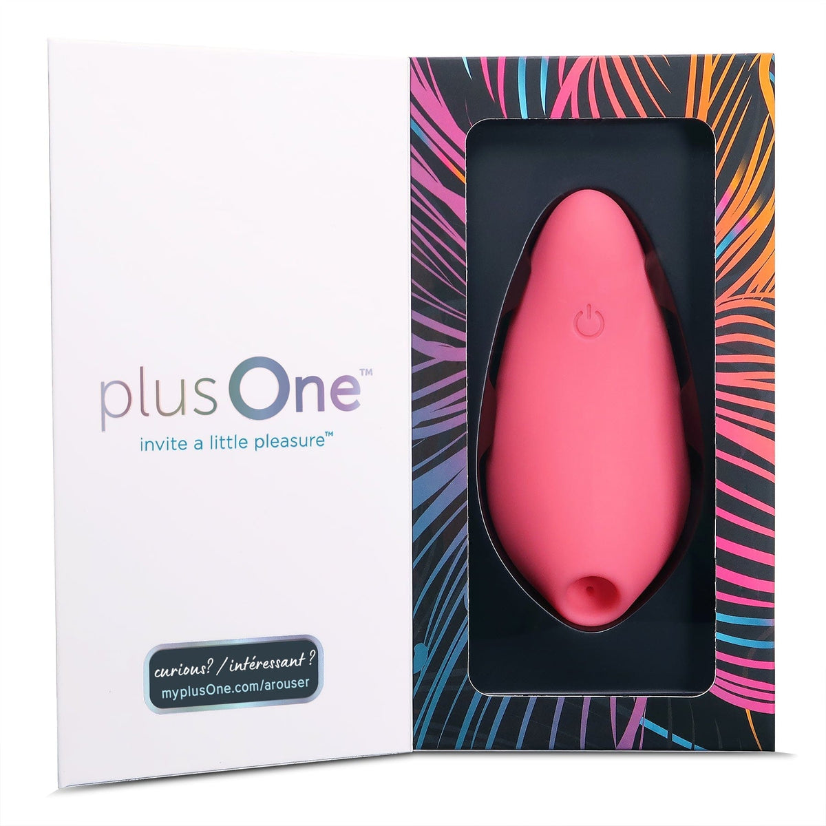 Air Pulsing Arouser Vibrator - PlusOne Vibrators plusOne