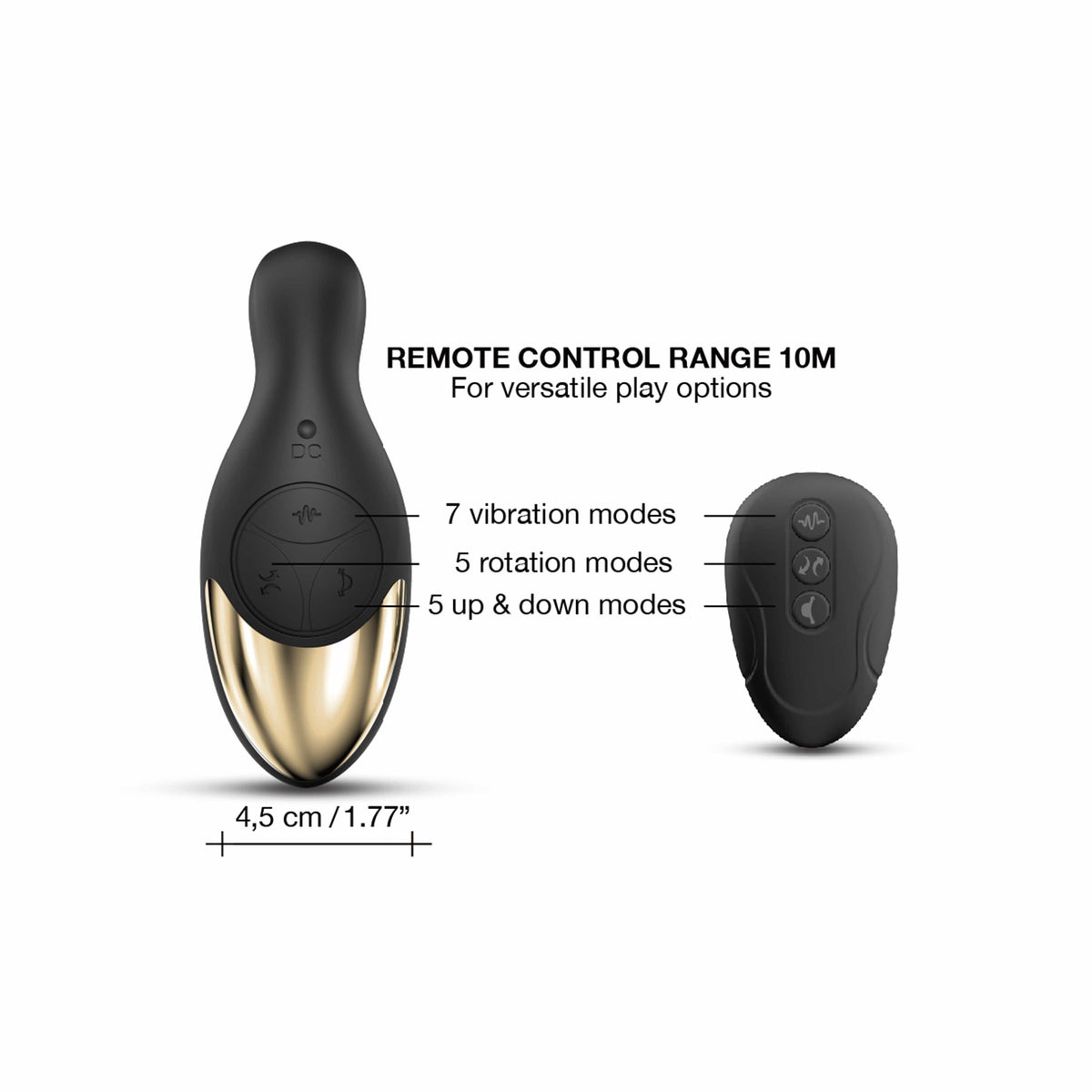 Multi P-Joy Prostatic Vibrator - Dorcel For Him Dorcel