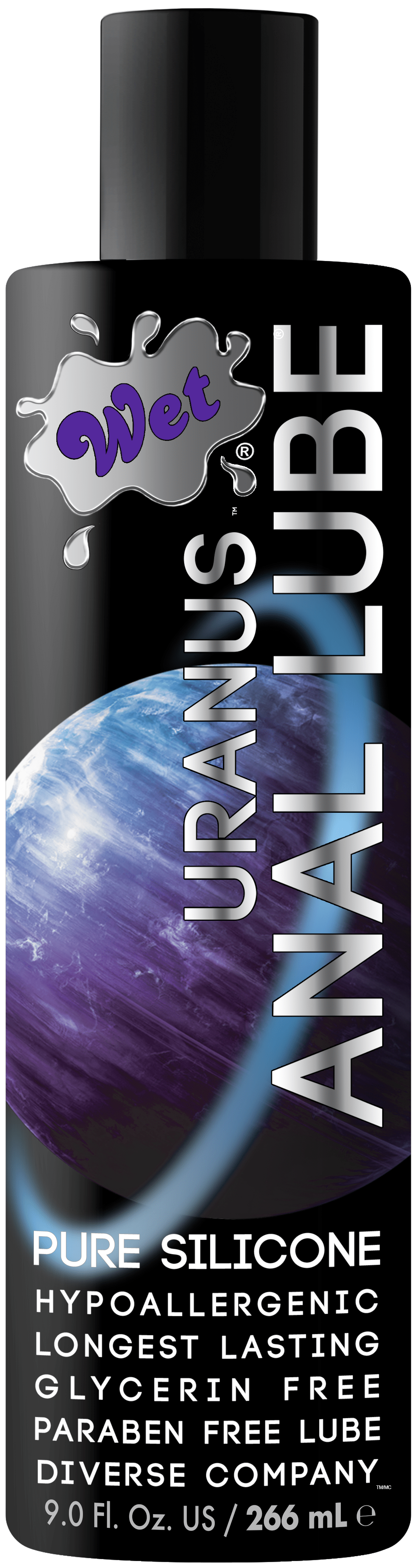 Uranus Silicone Based Anal Sex Lube 9 Ounce Other Wet