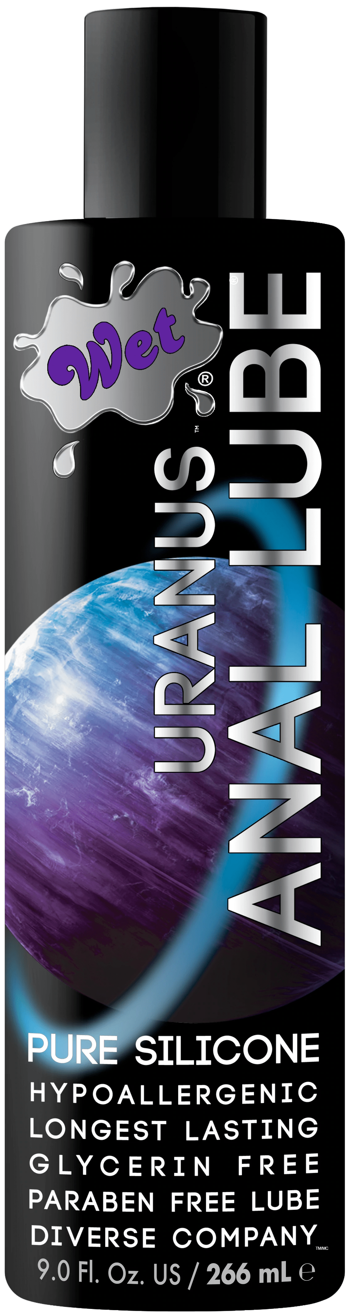 Uranus Silicone Based Anal Sex Lube 9 Ounce Other Wet