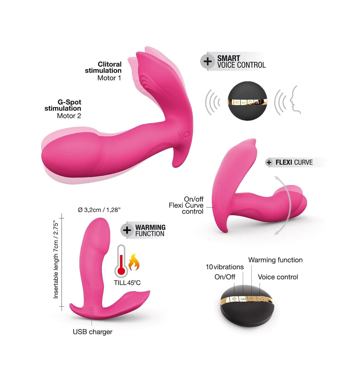 Secret Clit Stimulator - Dorcel Vibrators Dorcel