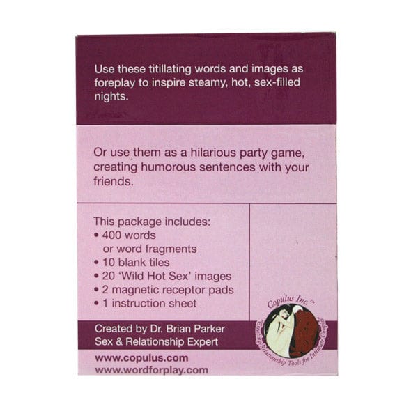 Word for Play - Wild Hot Sex Accessories / Miscellaneous Copulus Games