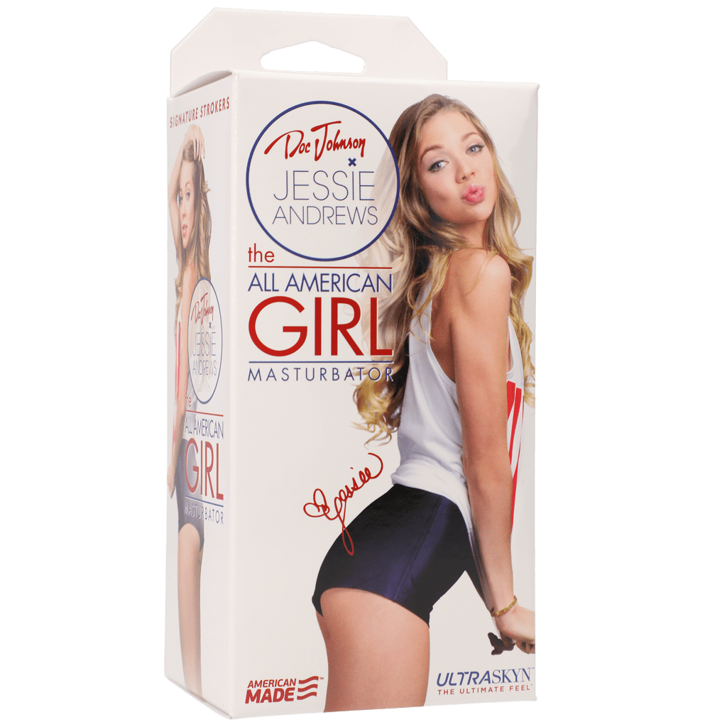 Doc Johnson Signature Strokers - Jessie Andrews - ULTRASKYN The All American Girl Masturbator - Vanilla For Him Doc Johnson