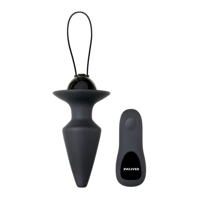 Butt Plug Vibrator With Remote Control - Evolved Anal Toys Evolved