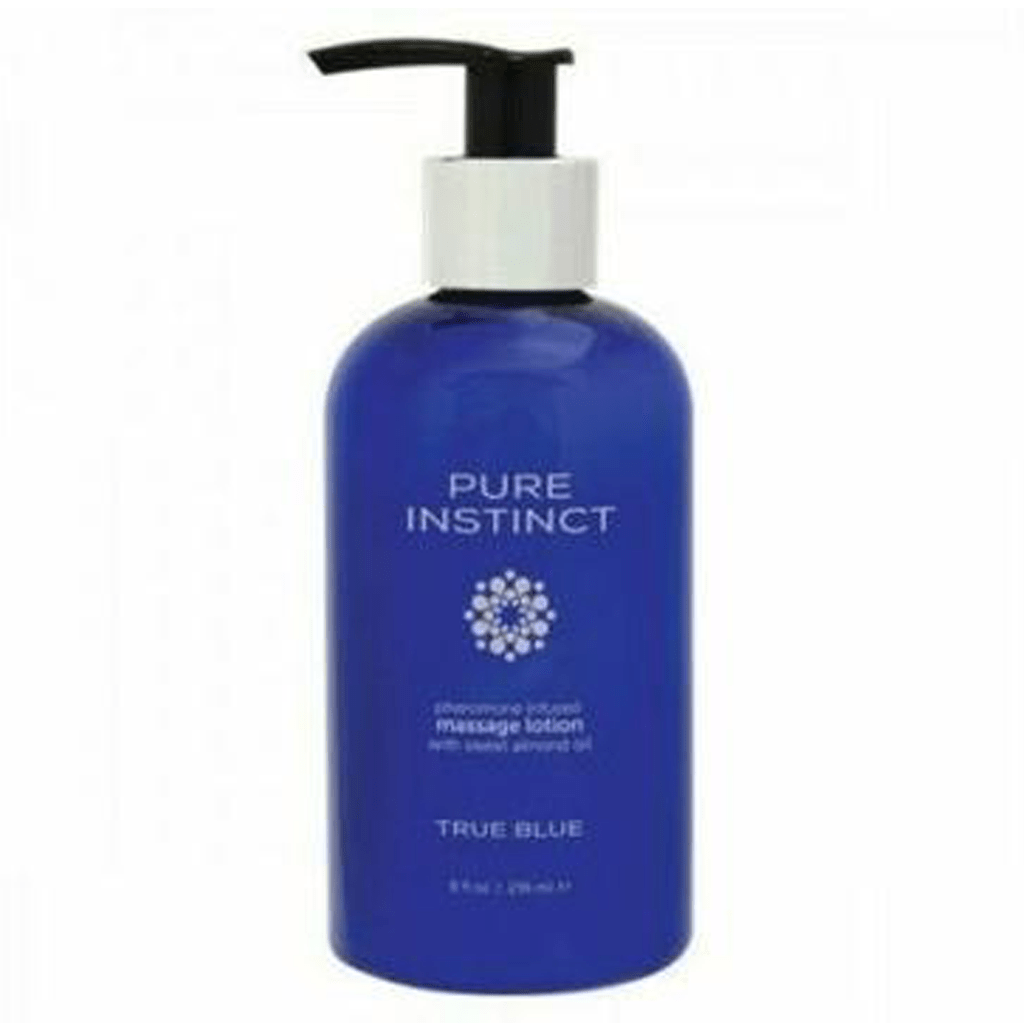 PURE INSTINCT Pheromone Massage & Body Lotion - True Blue Lubes Pure Instinct
