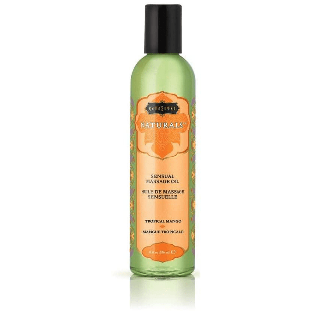 Naturals Massage Oil Tropical Mango (8oz) Lubes Kama Sutra