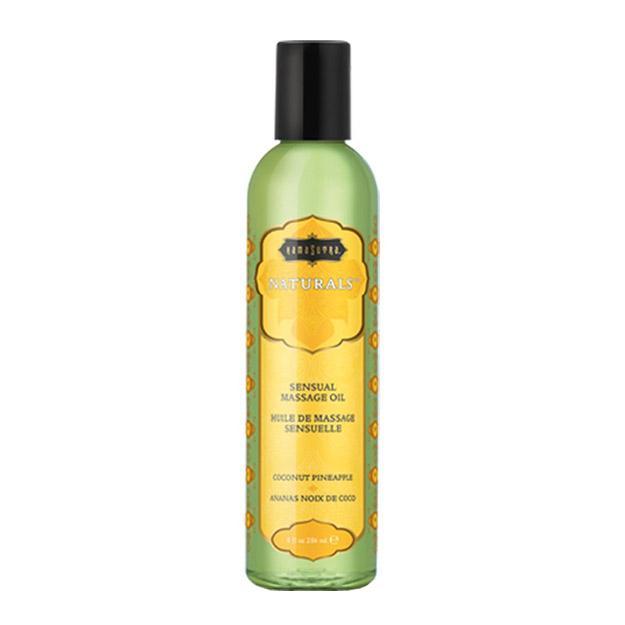 Naturals Massage Oil Coconut Pineapple (8oz) Other Kama Sutra