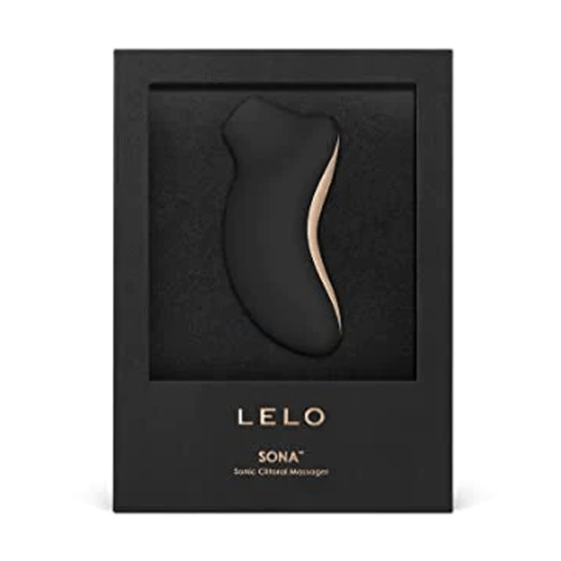 LELO SONA Sonic Clitoris Stimulator - Black Vibrators Lelo