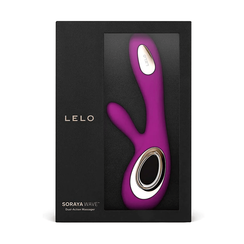 LELO SORAYA Wave Rabbit Sex Toy - Deep Rose Vibrators Lelo