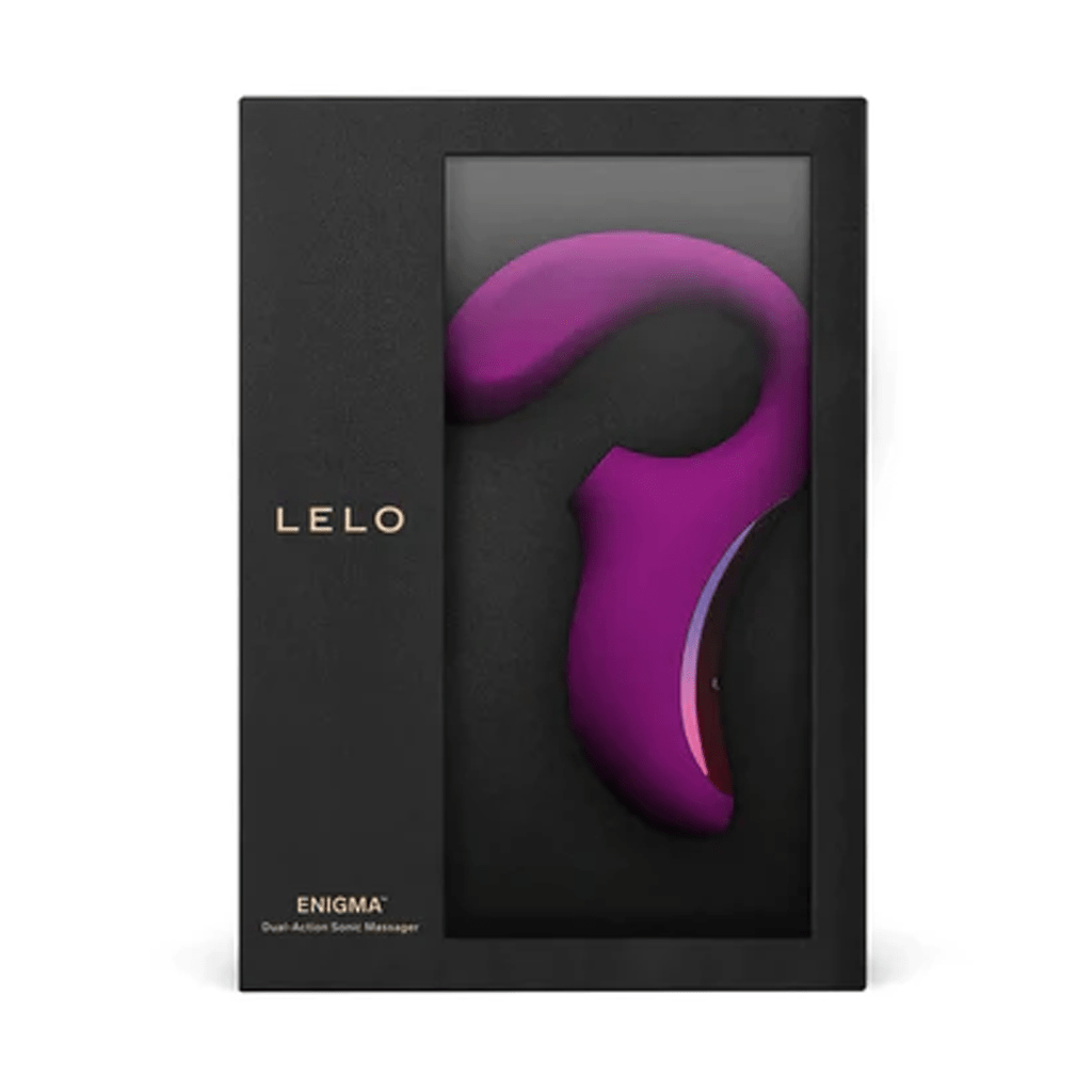 LELO ENIGMA - DUAL STIMULATION SONIC MASSAGER - Deep Rose Vibrators Lelo