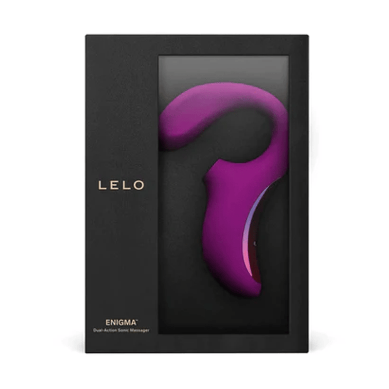 LELO ENIGMA - DUAL STIMULATION SONIC MASSAGER - Deep Rose Vibrators Lelo