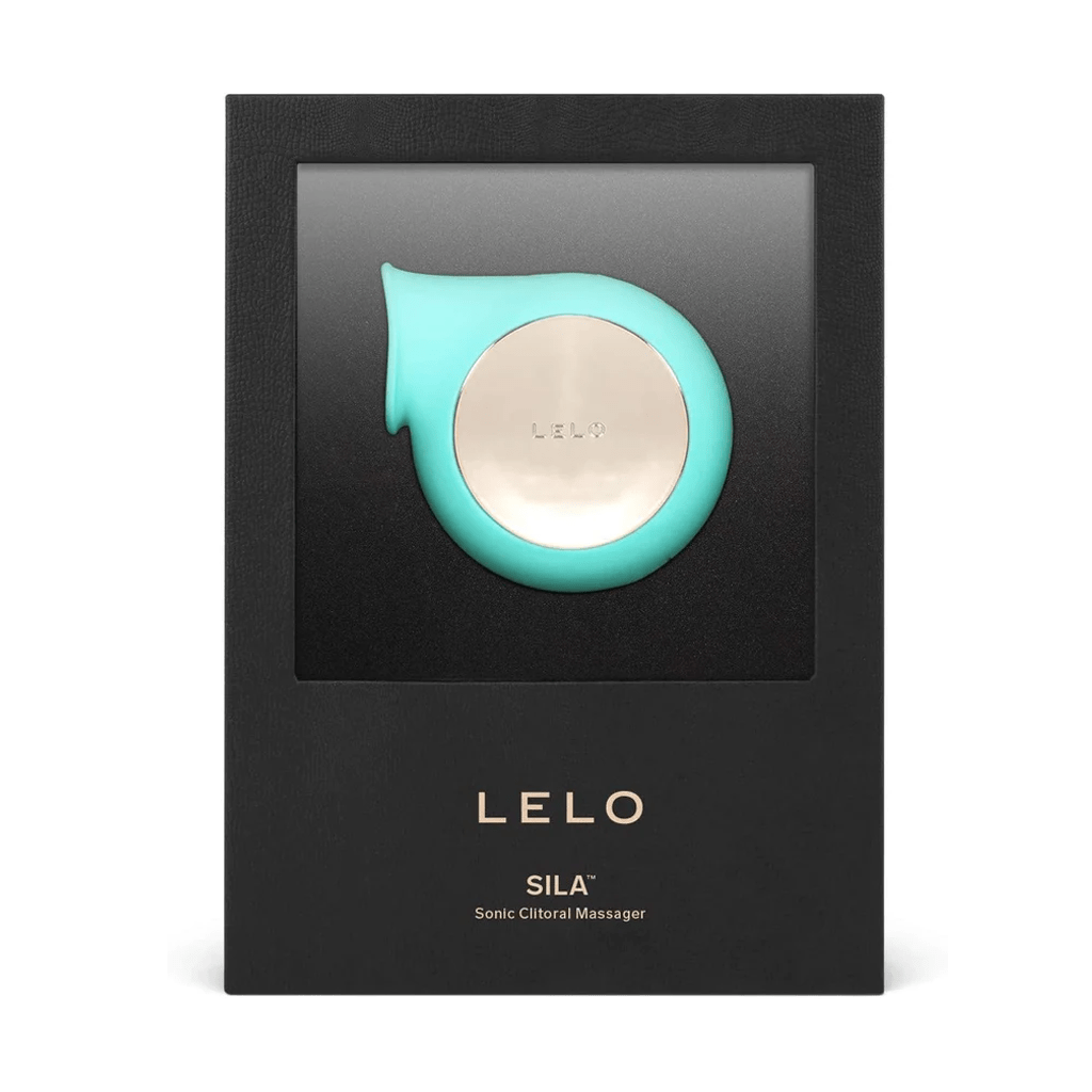 LELO Sila Gentle Clitoral Vibrator - Aqua Vibrators Lelo
